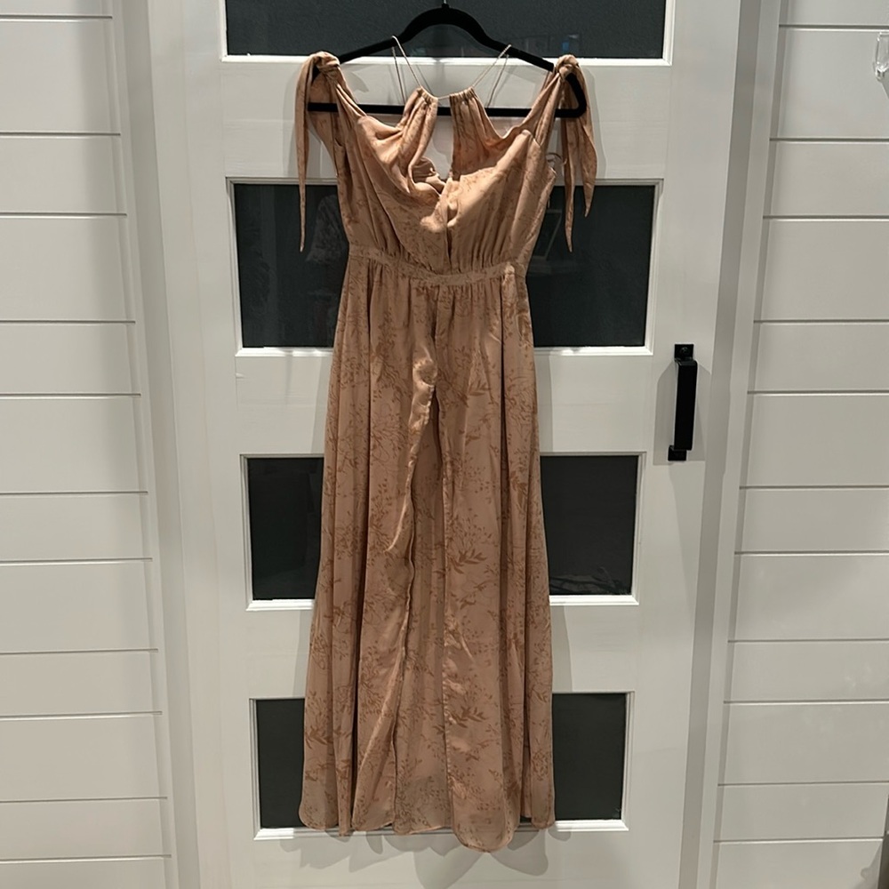 TJD dress with slit size XS